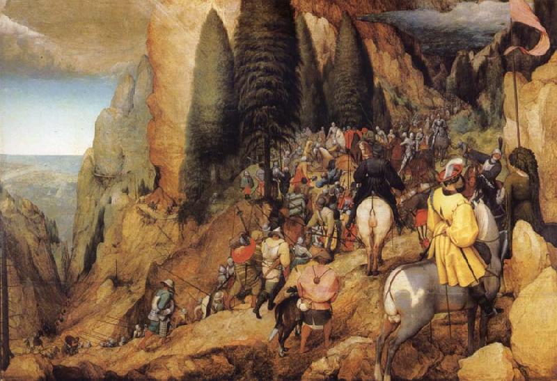 BRUEGEL, Pieter the Elder The Conversion of St.Paul